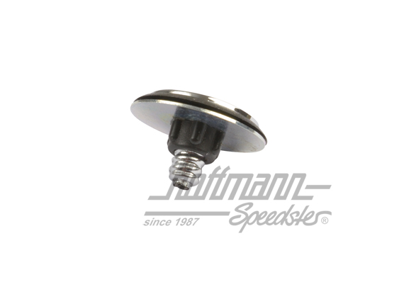 Vis enjoliveur "Tajco", chromée, 12mm                                                               