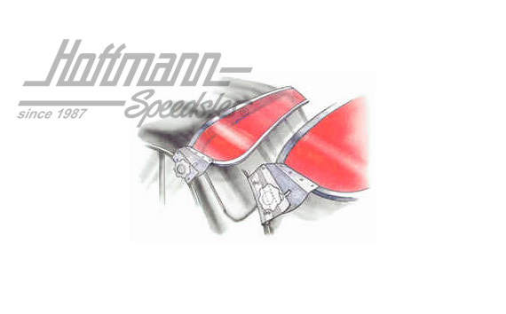 Visière, Cox Berline, rouge                                                                         