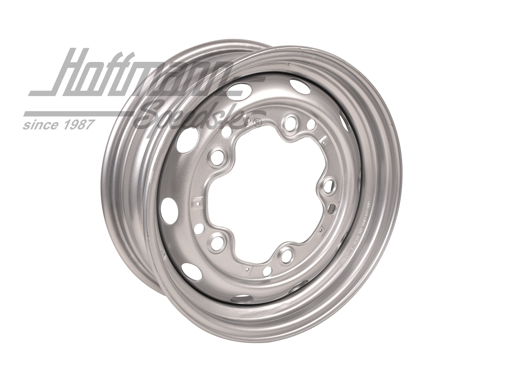 Jante en acier, 5.5x15, ET34, avec ABE | CW605-205-51534P-ABE | 070-8058