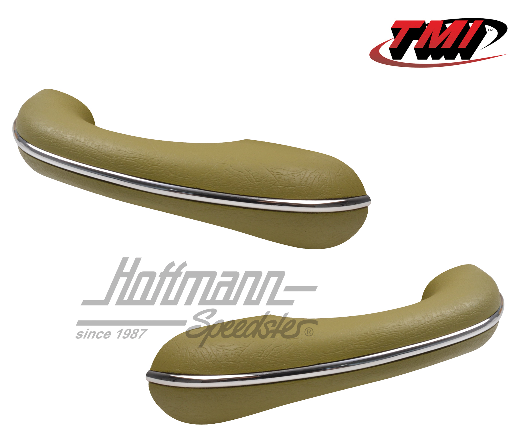 Accoudoirs, 8.54-7.67, vert vieux, gauche/droite | 16-1613-25/16-1612-25 | 055-7422