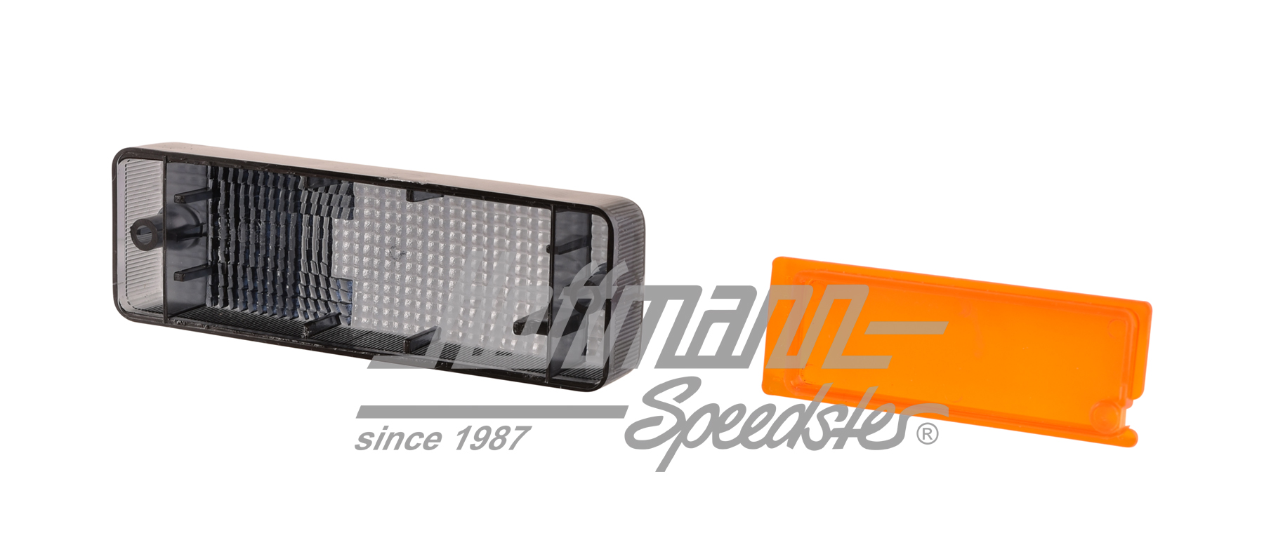 Verre de clignotant, Golf 1 Cabriolet, 88-93, noir                                                  