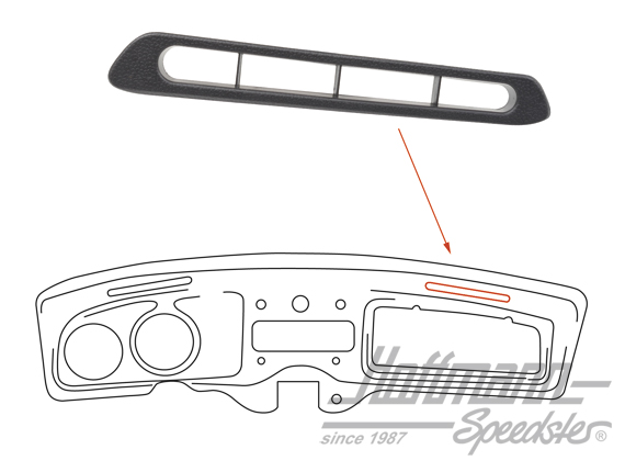 Buse d'air, avant, 8.70-, droite | 113 819 746 | 020-1865-02