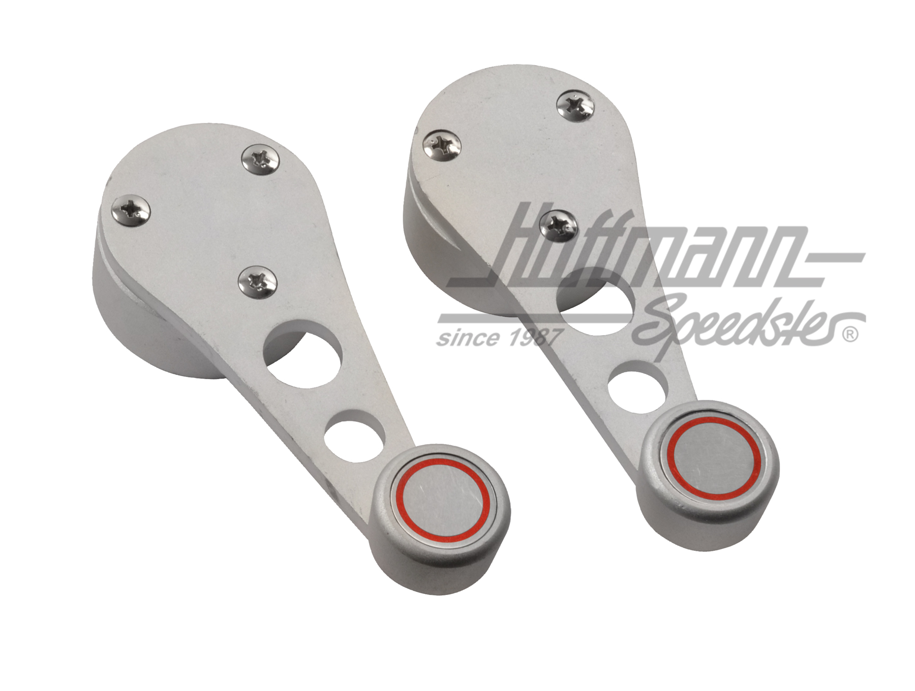 Manivelles de vitres, aluminium, Type 3 | --- --- --- | 200-2740