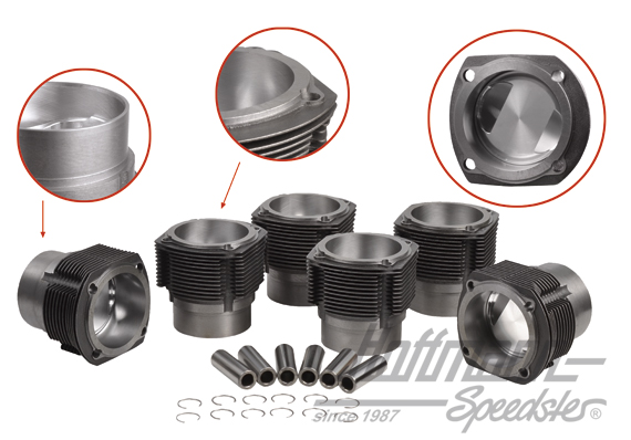 Kit cylindrée, Porsche 911S, 2.7, 90mm, JE (L) | 008 911 90E JE | 530-0030