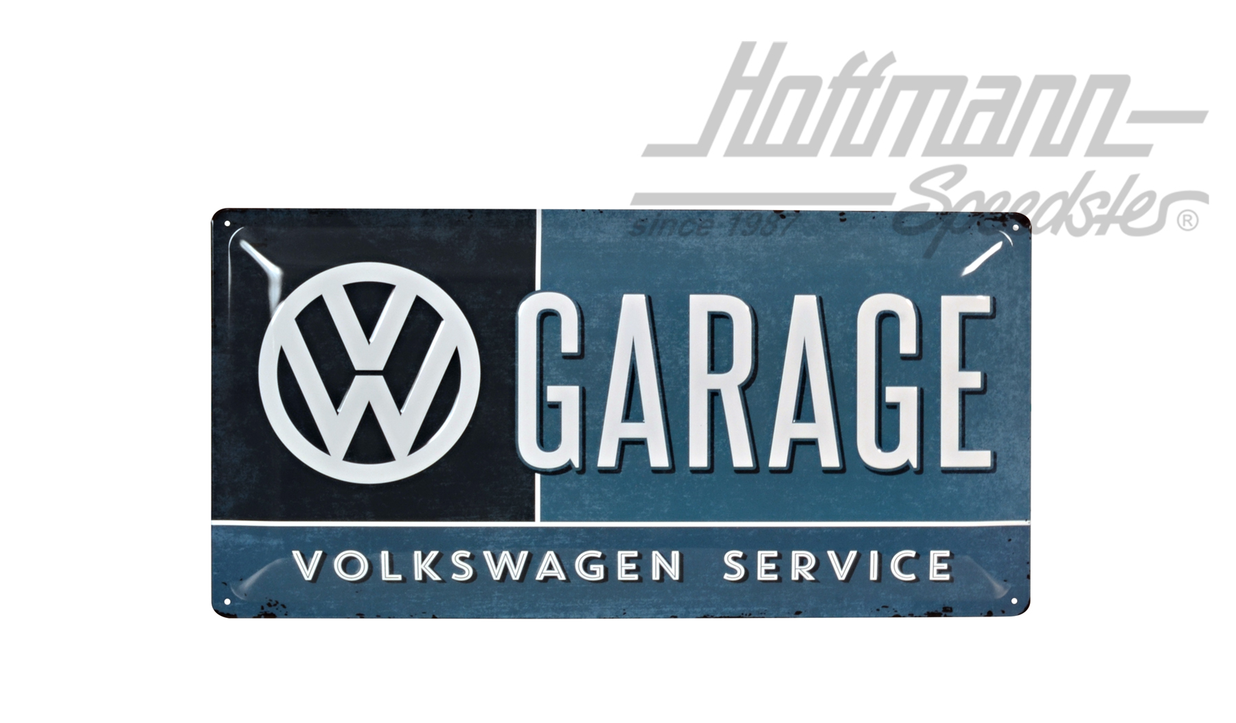 Plaque en tôle, 500x250mm, VW Garage | 27003 | 021-0176-82