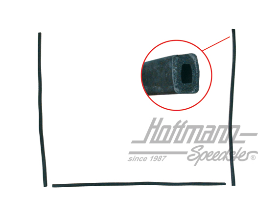 Joint de hayon arrière, Bus T1, 3.55-7.63, Top Qualité | 211 829 193 | 089-0379