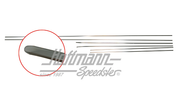 Jeu de baguettes, 6-pièces, Golf Caddy, argenté | 171 898 111 Caddy | 180-1190