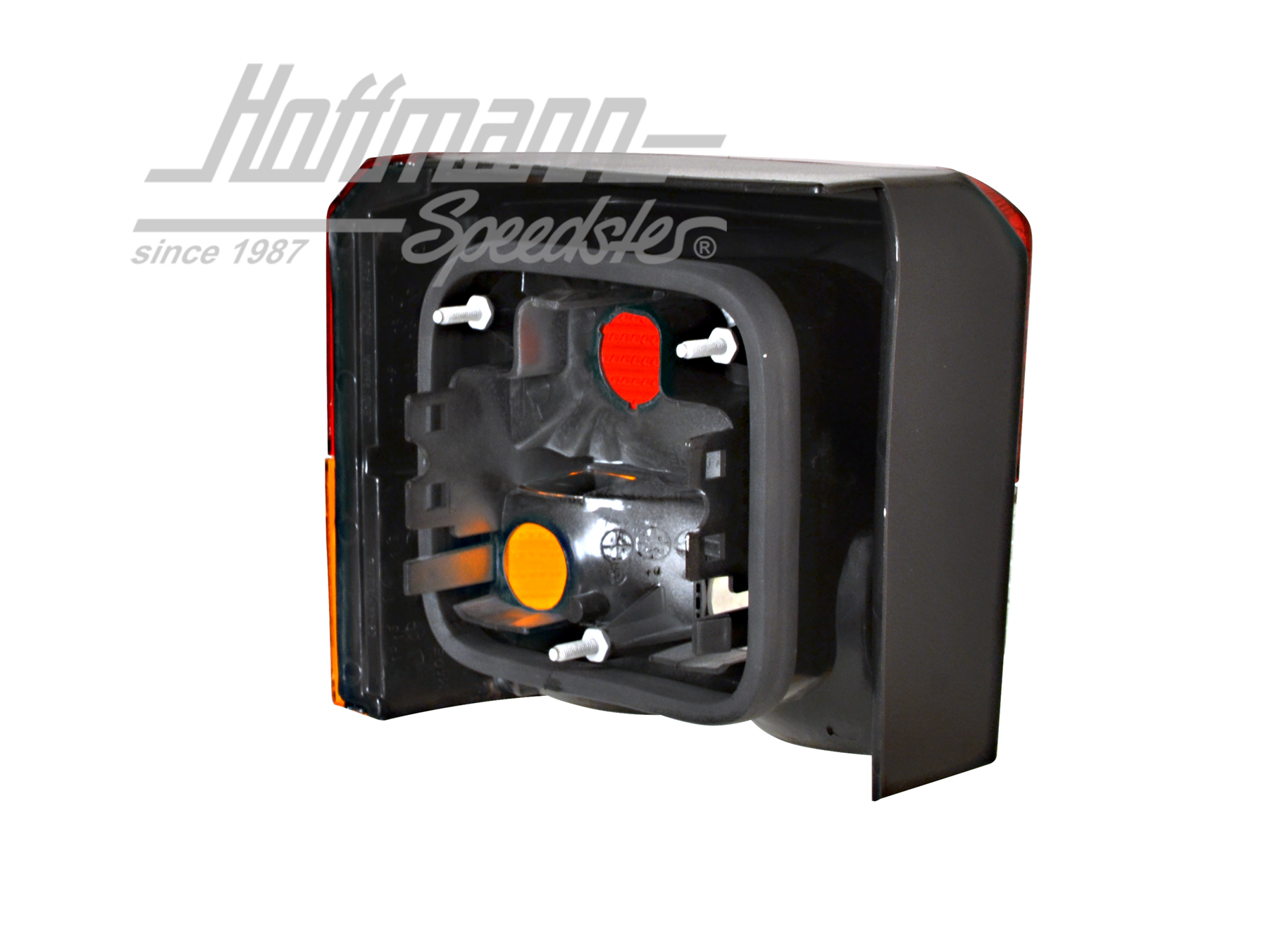 Feu arrière, rouge/jaune/blanc, droite                                                              