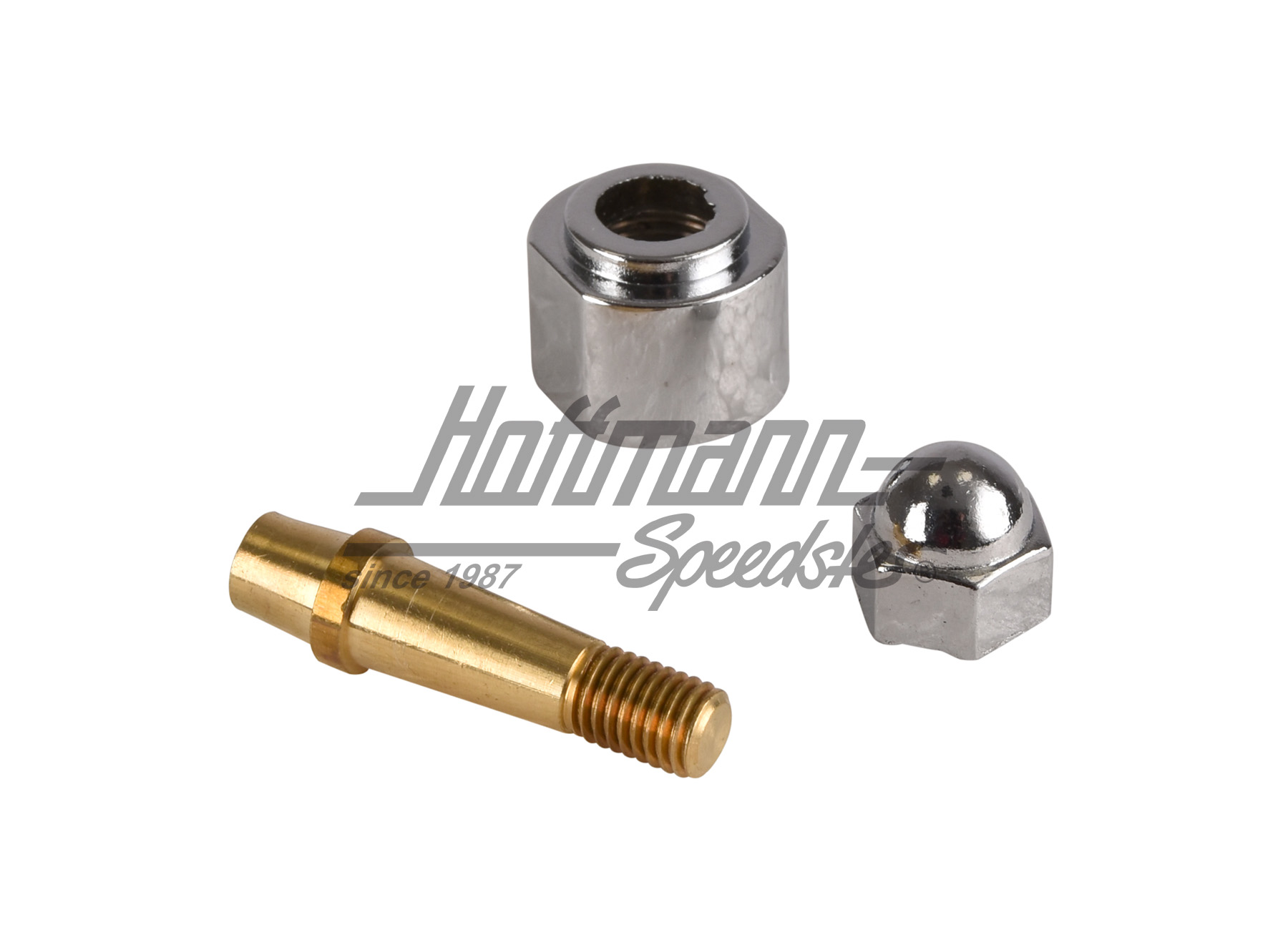 Écrou/douille de serrage, rétroviseur charnière de porte, rond | 111 857 rund | 045-9217-04