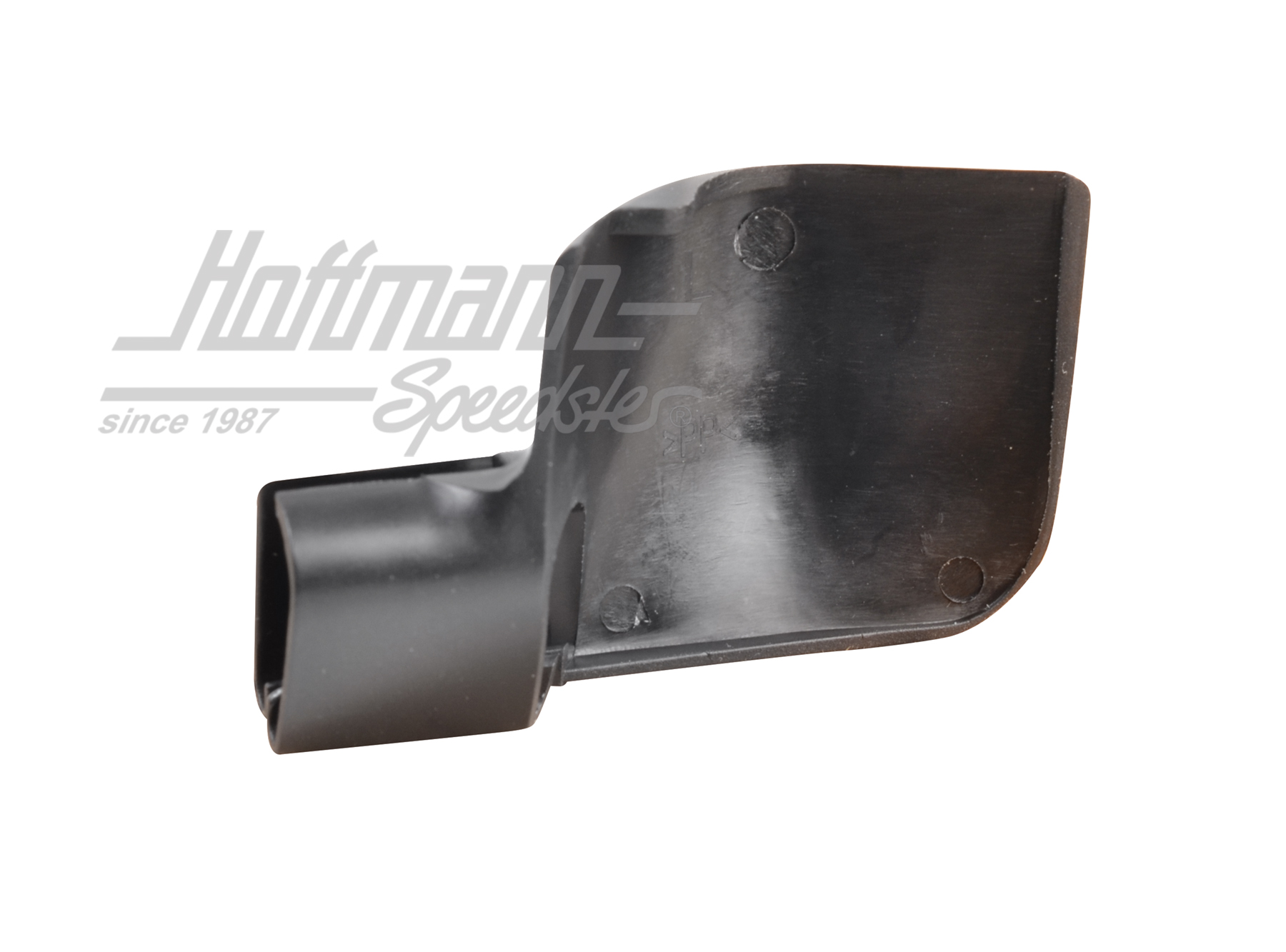 Cache, bourrelet, porte coulissante, gauche, noir                                                   