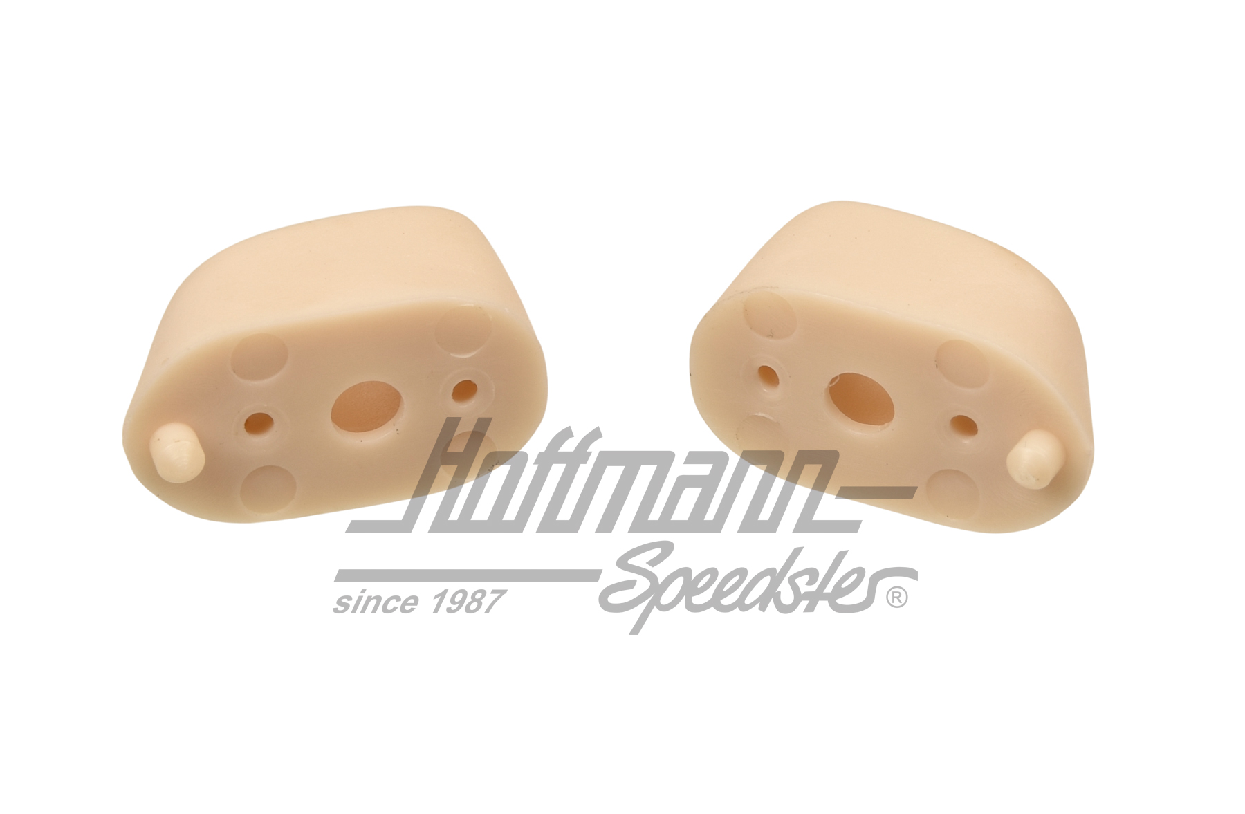 Clip pare-soleil, 64-67/67-79, blanc ivoire                                                         