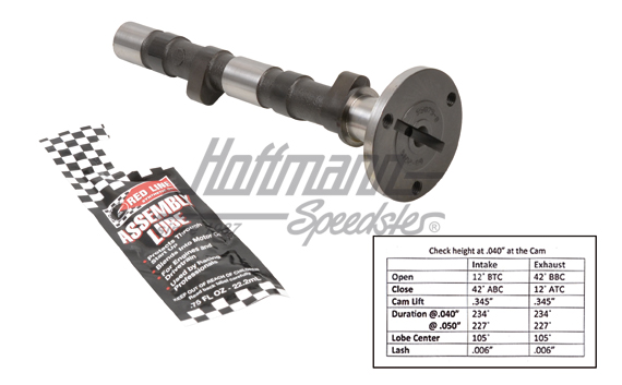 Arbre à cames, 234°, 22KW/30CV                                                                      