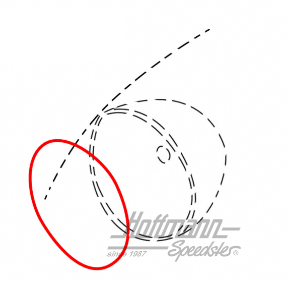 Joint, phare / boîtier de phare, -7.67 | 111 941 191 | 020-4990