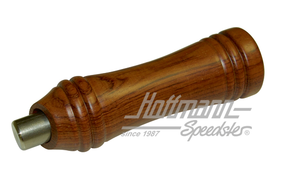 Poignée de levier de frein à main avec bouton, bois de rose | 9549 | 010-3109