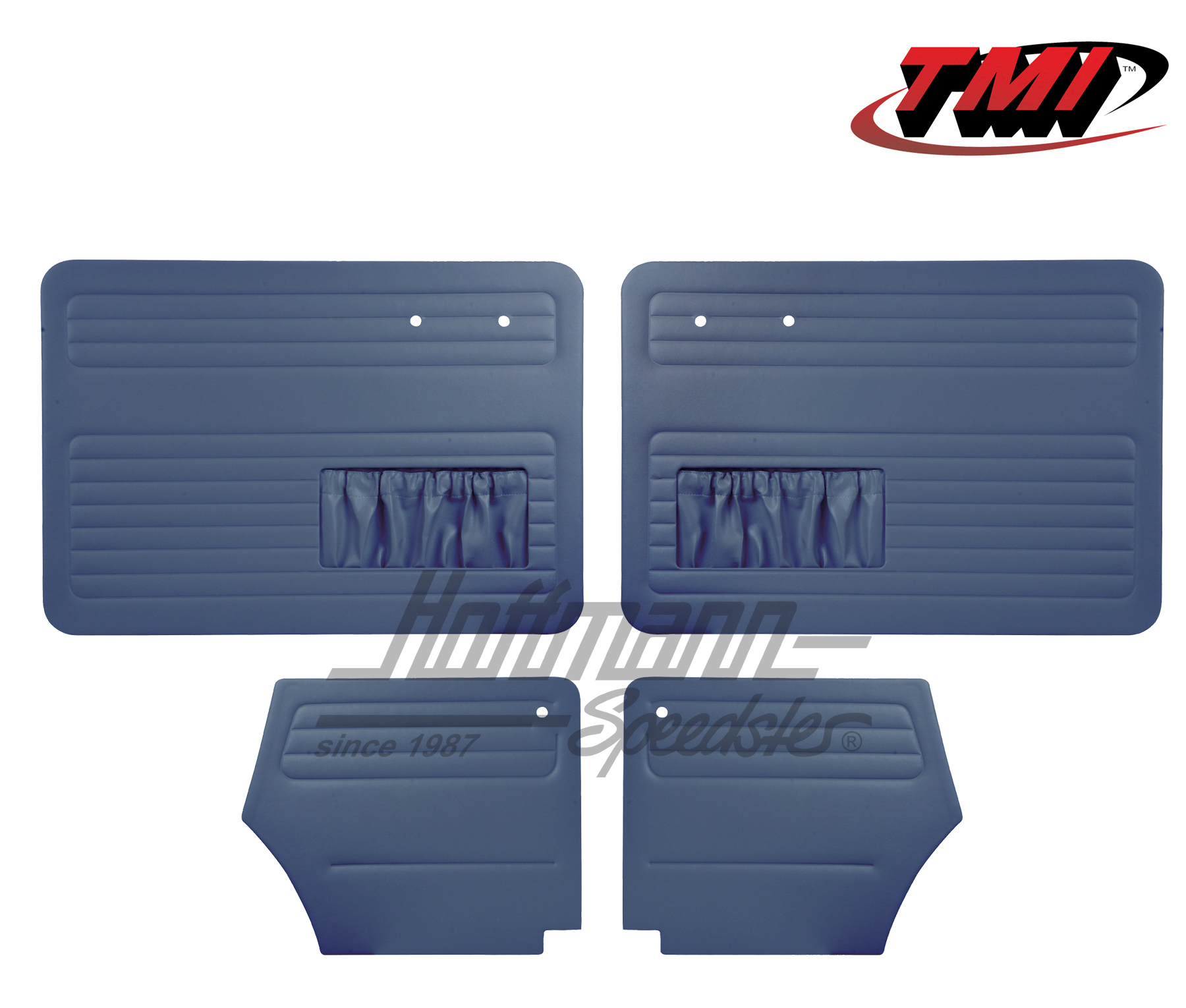 Panneaux de portes, Cox Cabriolet, 55-64, bleus | 10-1327-18 | 055-7558