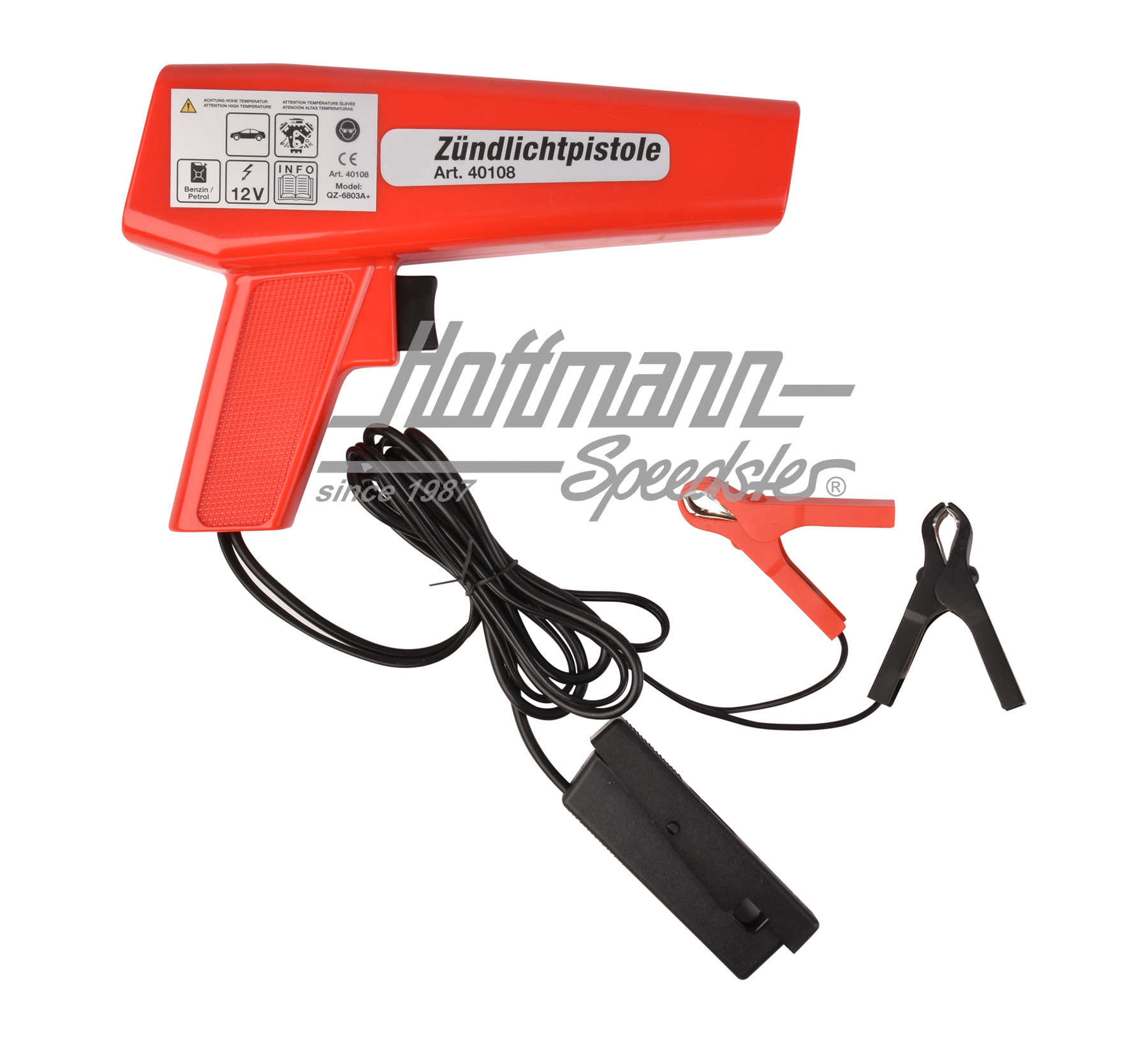 Pistolet d'allumage, 12 volts                                                                       