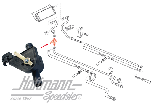 Vanne de chauffage, Golf / Bus T3                                                                   