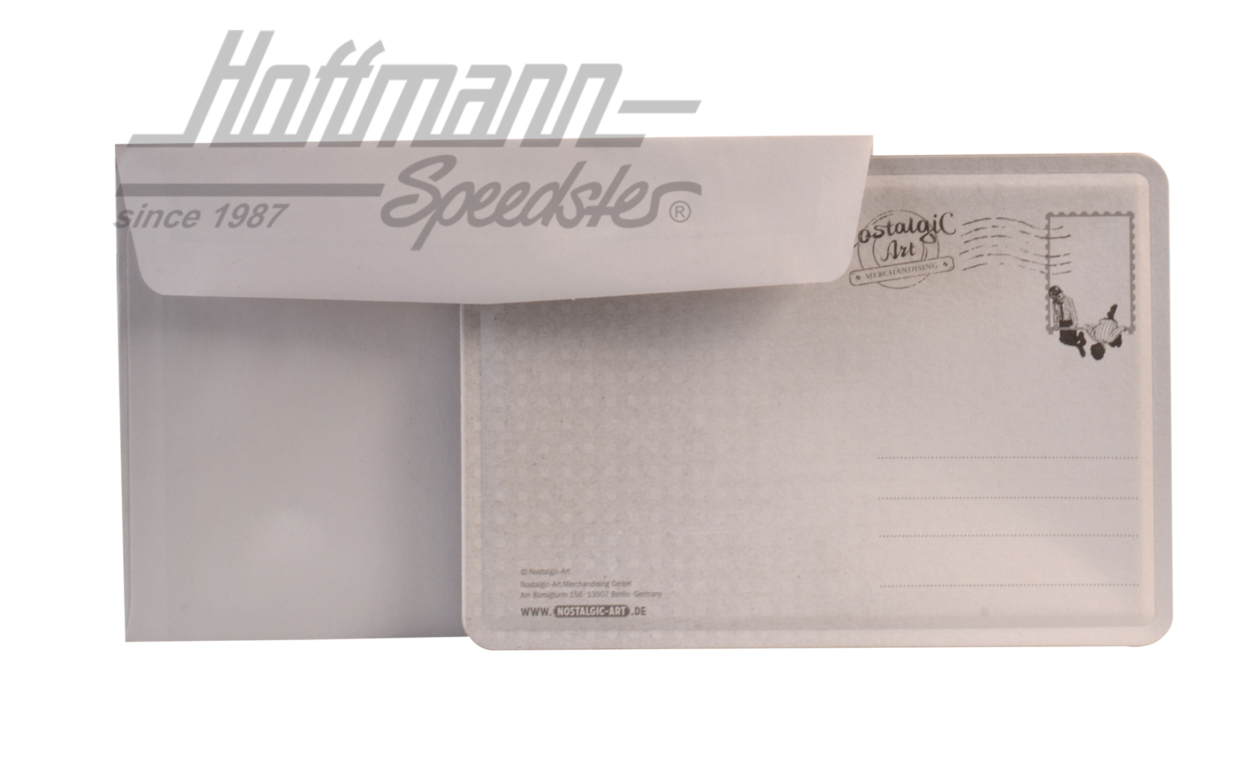 Carte postale en métal, Bulli, Think tall                                                           