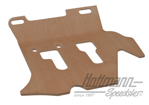 Plaque de fond (bois), Coupé, 65-73, gauche | 901 551 063 21 | 580-0230