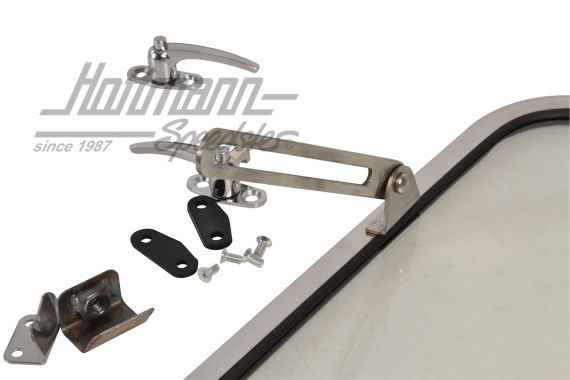 Jeu de vitres Safari, avant, inox                                                                   