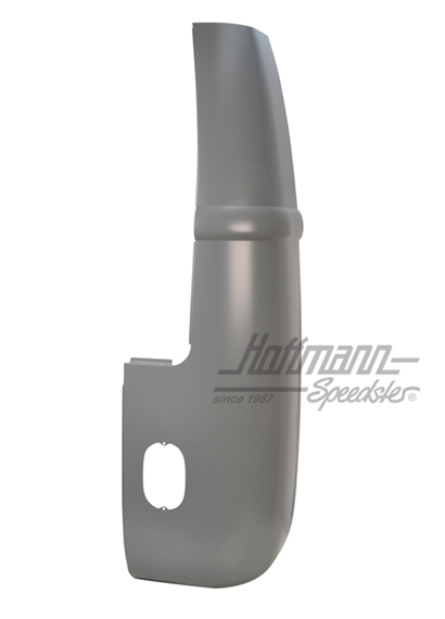 Cornière de tôle, arrière, complet, 8.63-7.67, droite                                               