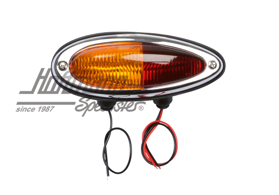 Feu arrière, 356, complet, orange/rouge, gauche | 644 631 403 10 | 510-5015-01