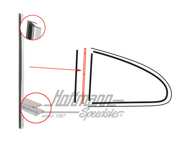 Cache, déflecteur, 55-59, gauche | 143 847 339 | 060-0418-01