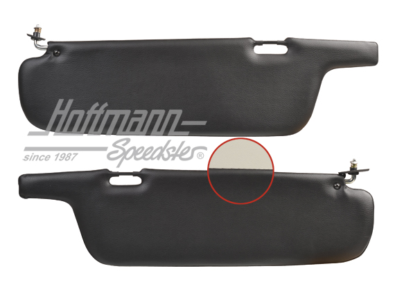 Pare-soleil, Bus T3, noirs/blancs | 251 898 550 A | 360-2810-12