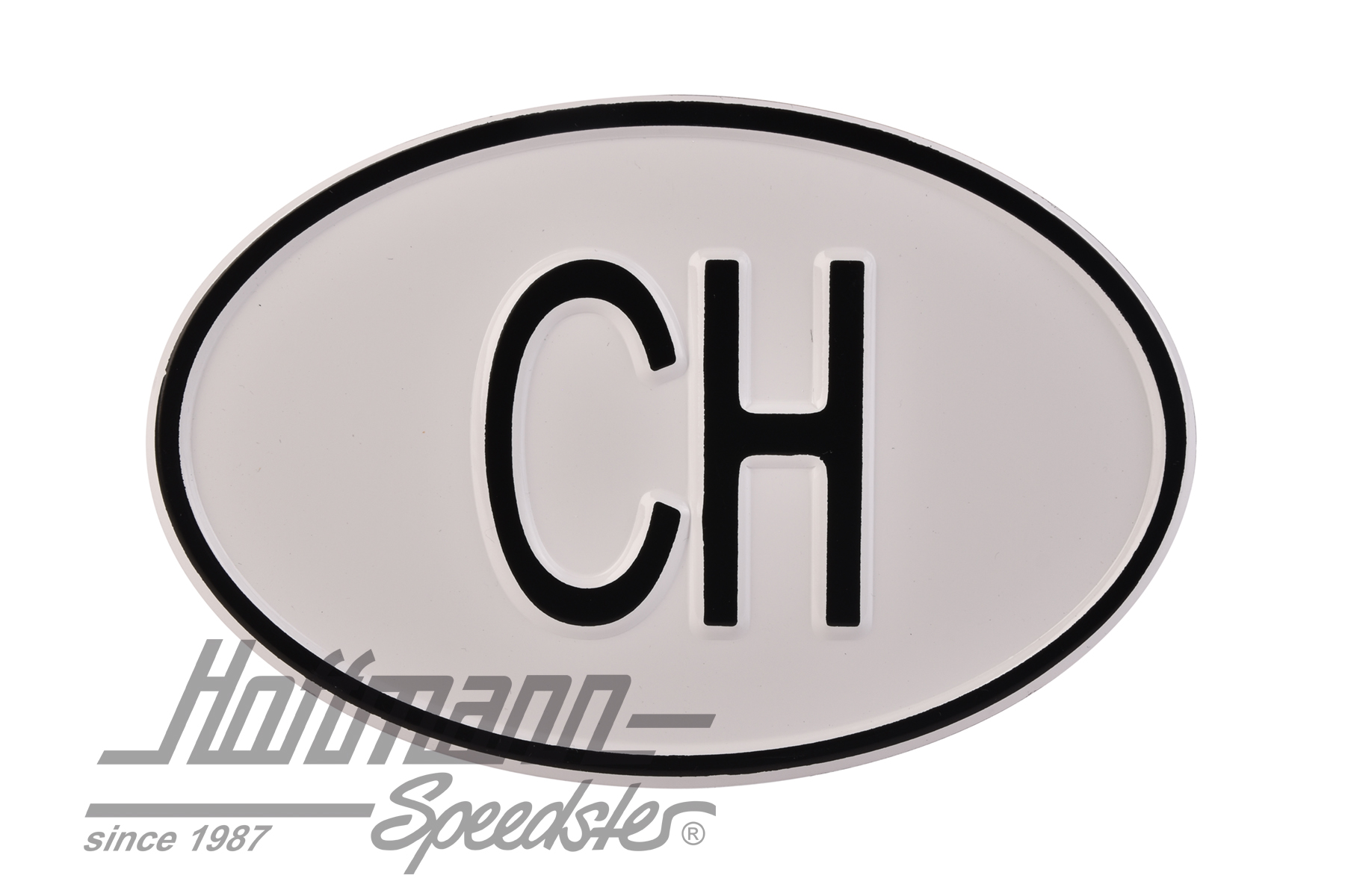 Plaque de nationalité "CH", alu |  | 020-2401