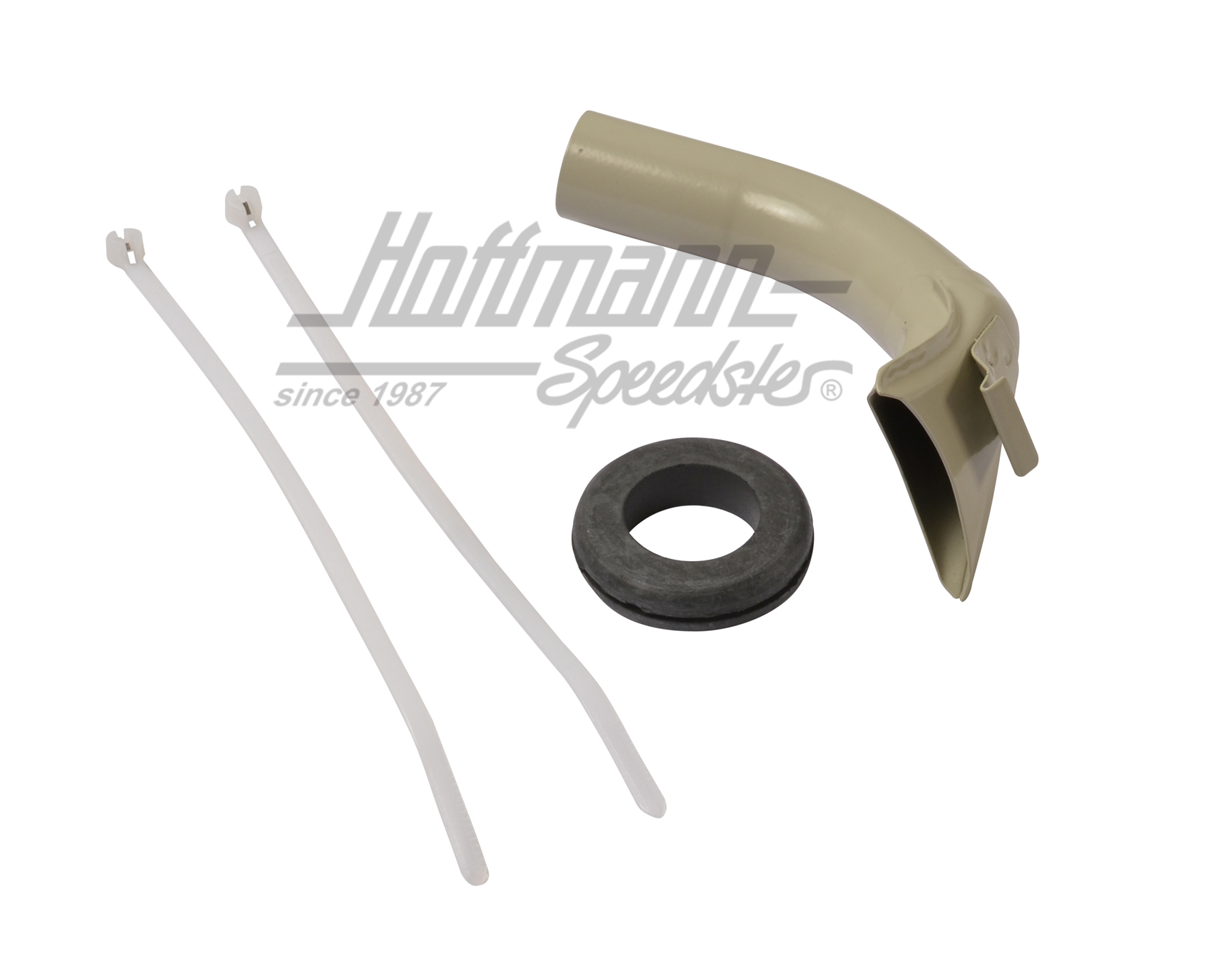 Tube de chauffage, lunette arrière, 65-68, gauche                                                   