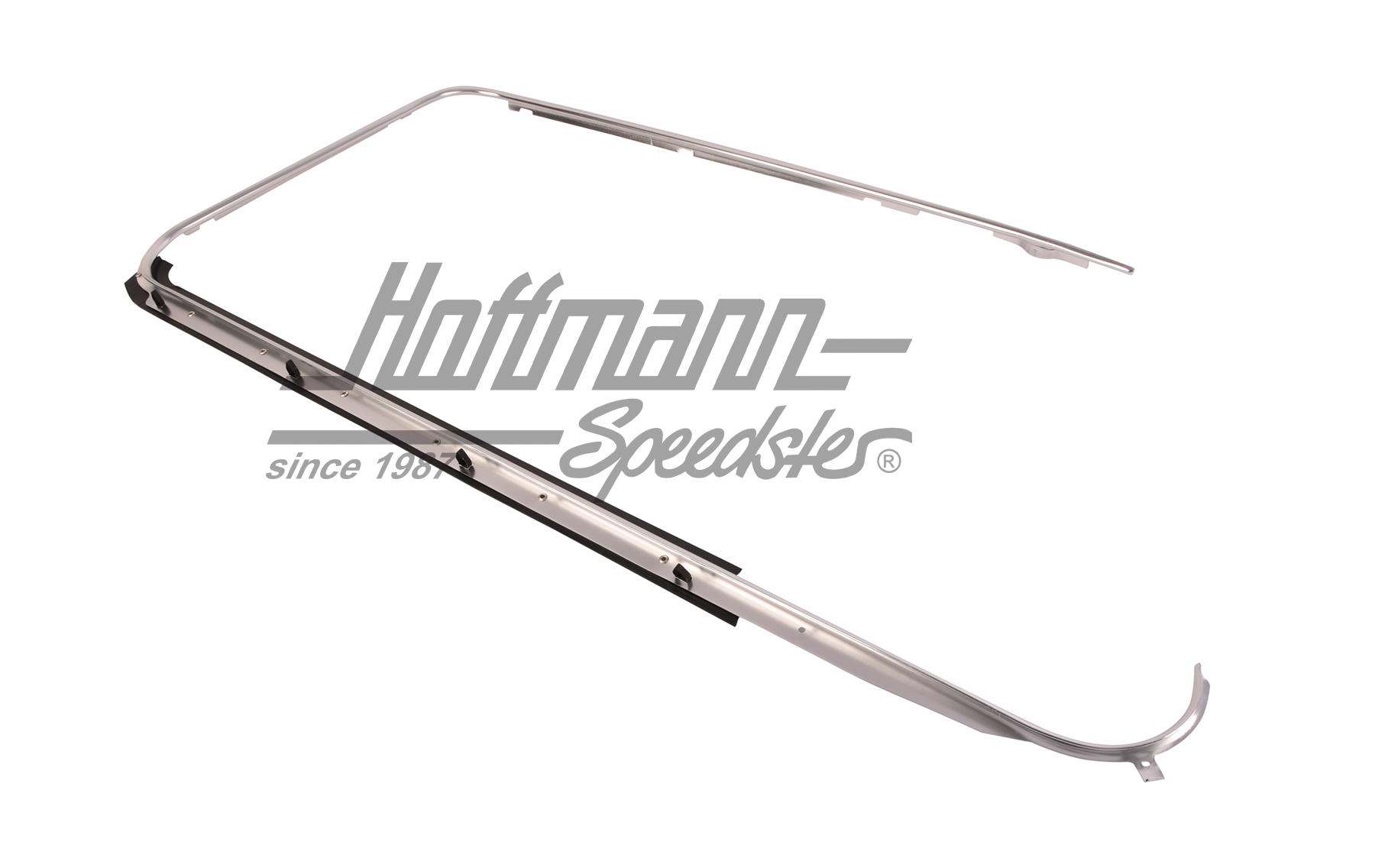 Tour de vitre extérieur, complet, argent, droite, 8.64-, Brésil                                     