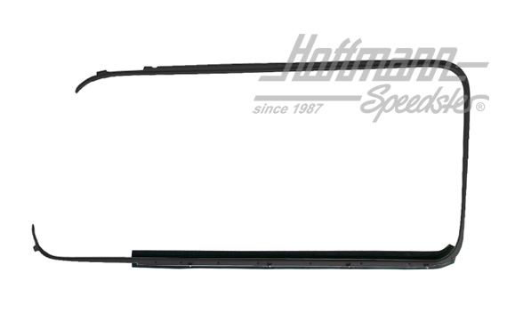 Tour de vitre extérieur, noir, Bus T2, 67-79, gauche | 211 853 321 BS | 090-6150-01