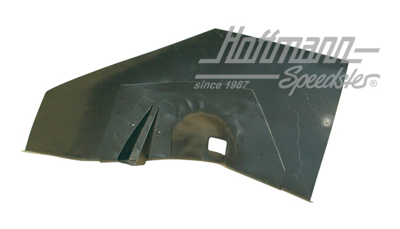 Tôle de passage de roue, avec support de montage, -66, arrière, gauche | 111 809 171 | 050-1401