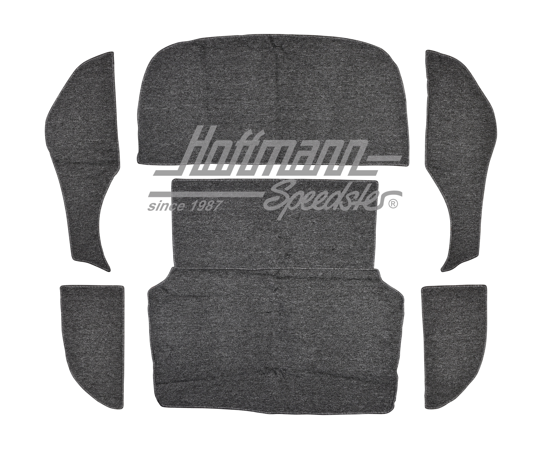Jeu de tapis, coffre, arrière, Hatchback, gris | 34-R3136-407 | 069-9703
