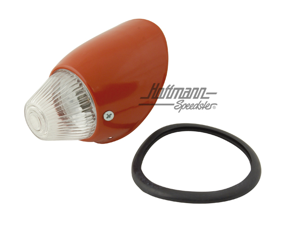 Clignotant, complet, -7.57, USA, transparent, gauche | 111 953 041 C | 020-4456-61