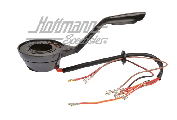 Commutateur clignotant, 8.65-7.67, noir | 141 953 517 F | 063-1200