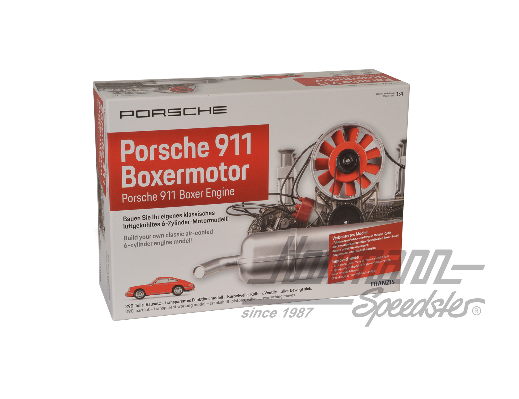 Porsche 911 moteur boxer, Kit de maquettes | 40 19631 67140-0 | 046-1005