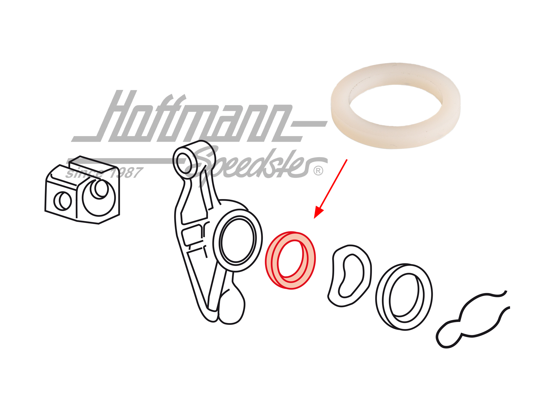 Disque de démarrage, support de palier | 040 109 445 1 | 020-0076-08