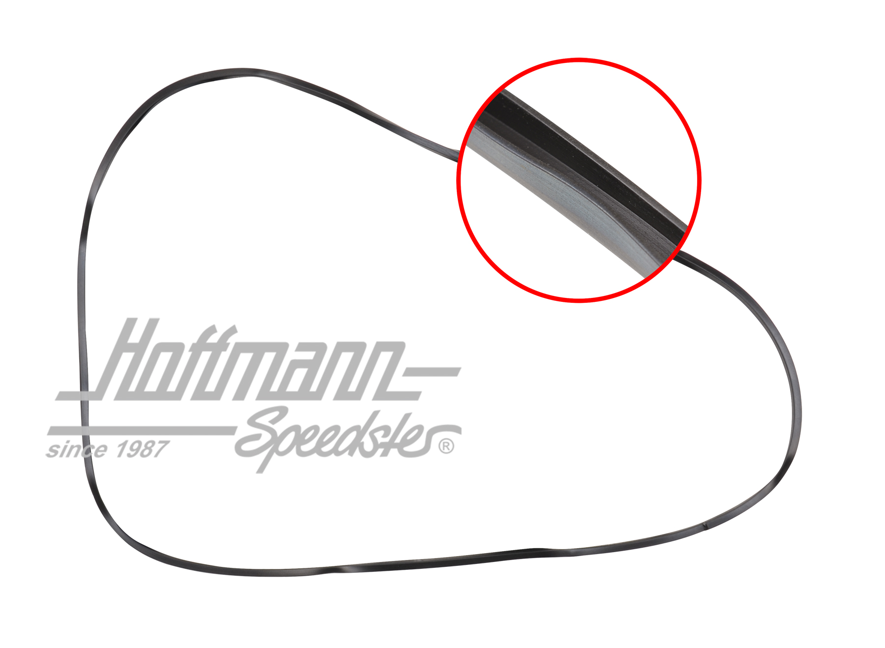 Joint, vitre/cadre, arrière, 8.64- | 113 847 133 A | 020-2258-28