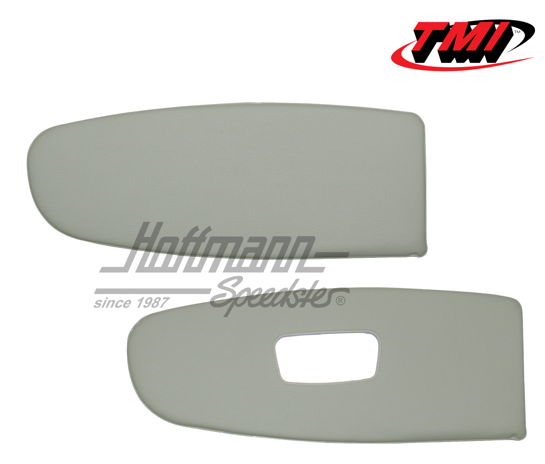 Pare-soleils, blancs, avec miroir, 8.55-7.64 | 21-1513-215 | 066-0110-10