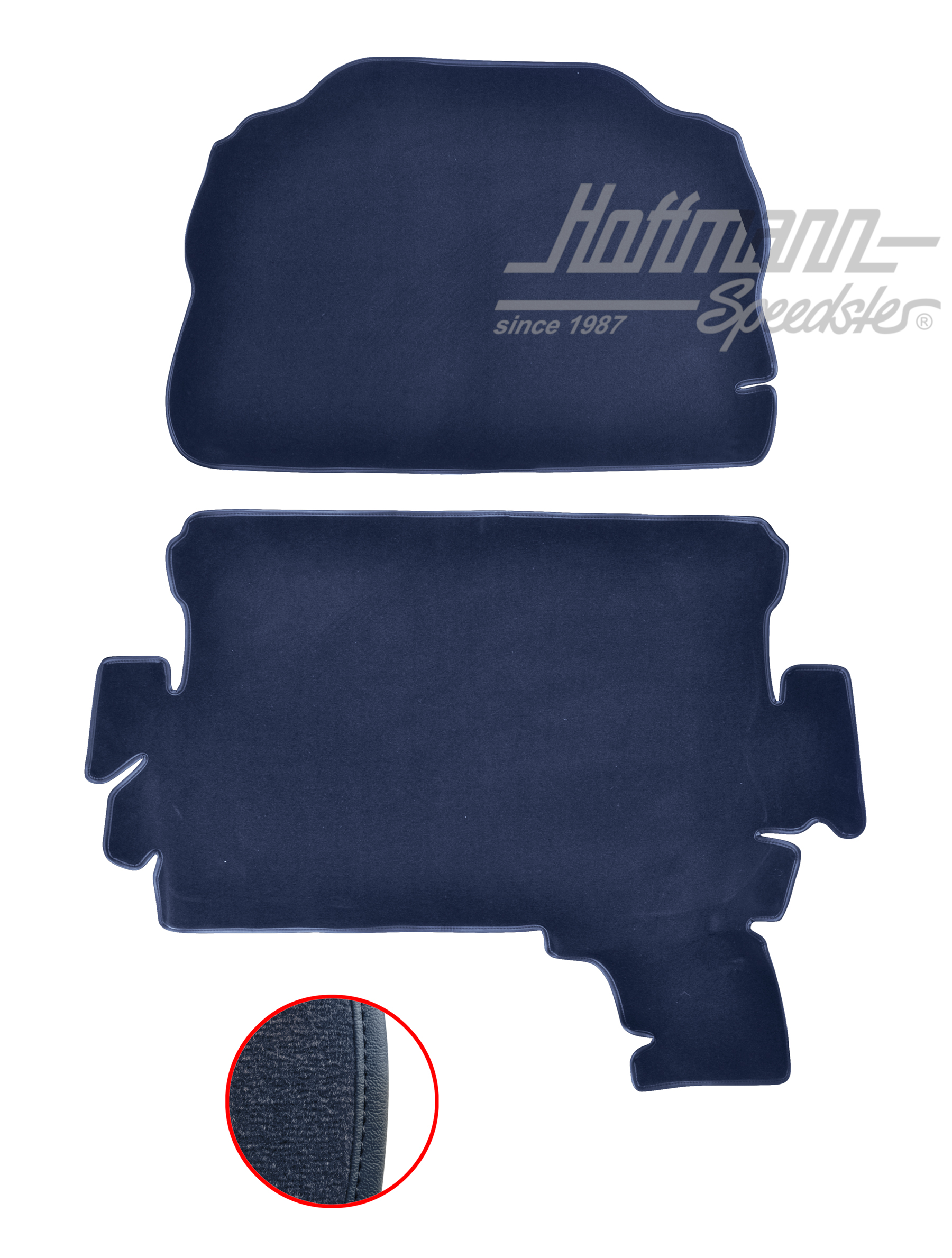 Moquette de coffre, 1303, bleue |  | 026-6624