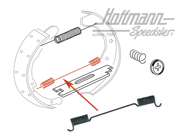 Ressort, gros, train AV / train AR, T1/T2 | 211 609 301 B | 089-2670