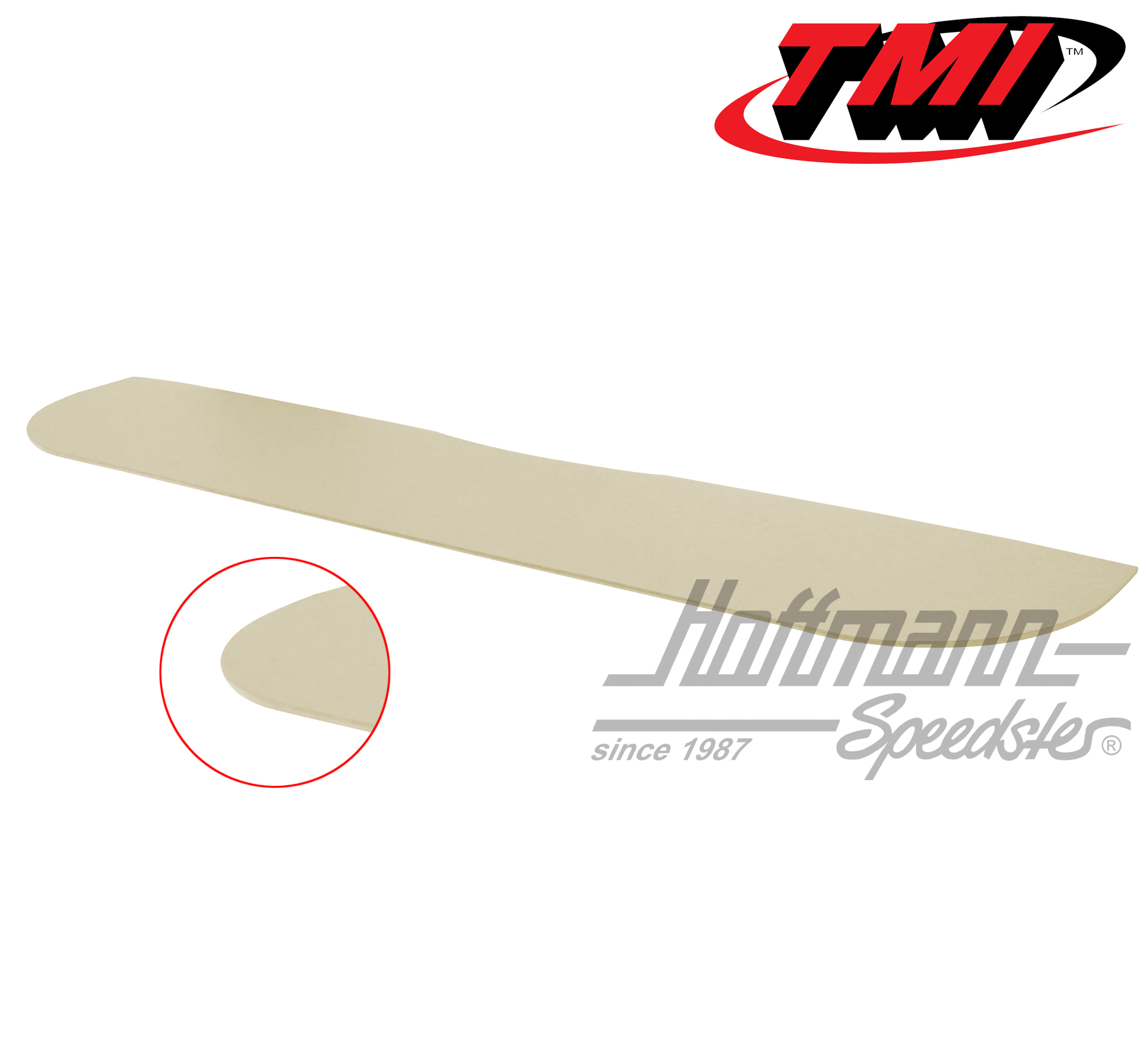 Panneau de dossier de banquette, en haut, 62-67, blanc cassé | 10-2140-15 | 098-0716-04