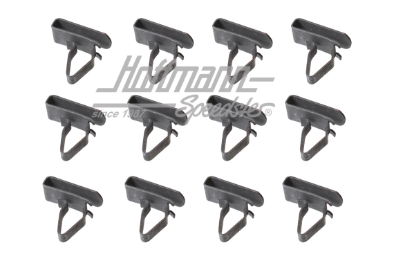 Panneaux de portes, Golf 1 Cabriolet, noirs                                                         