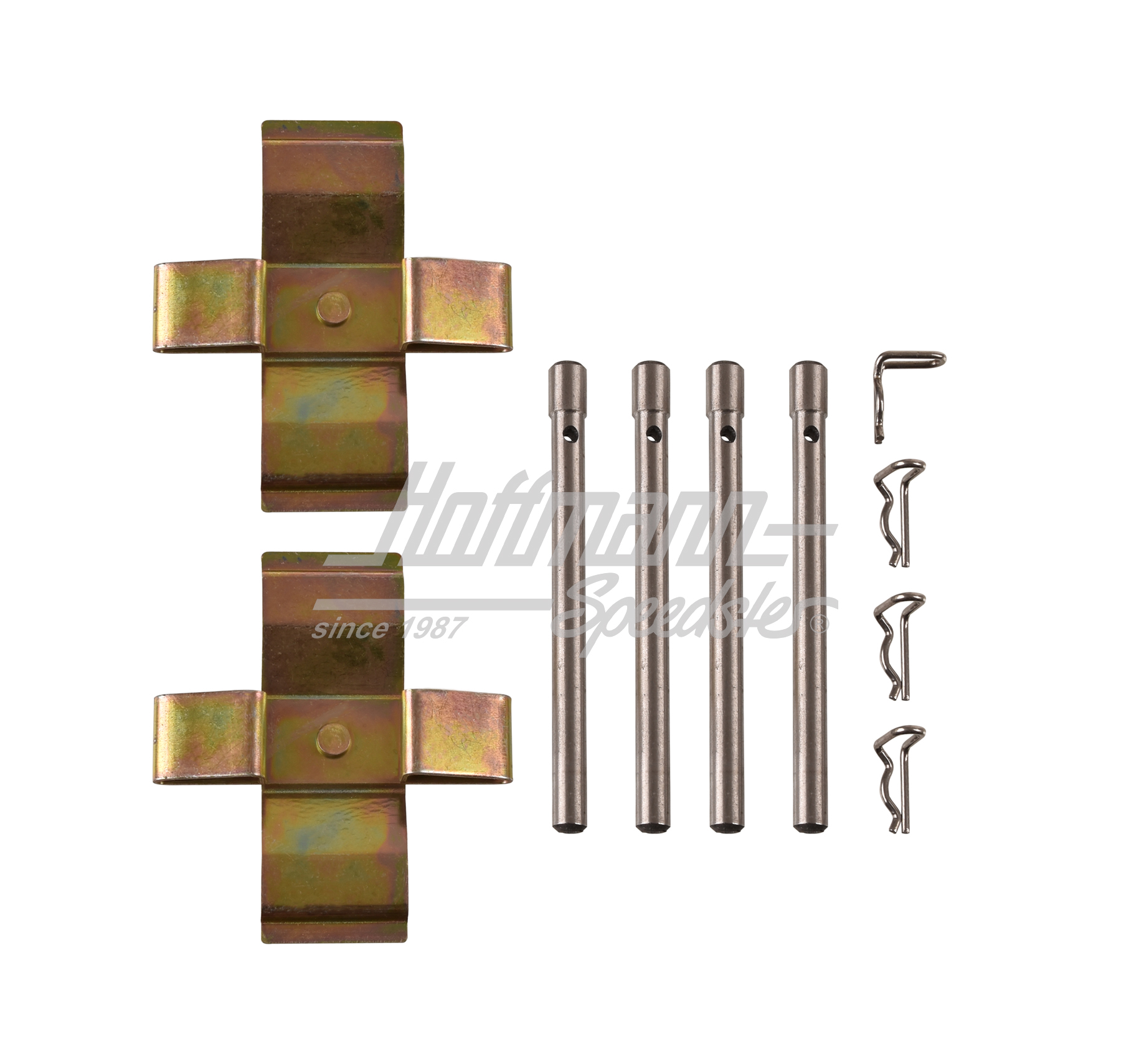 Jeu de fixation, plaquettes de frein, avant | 911 351 951 03 | 522-1140-06