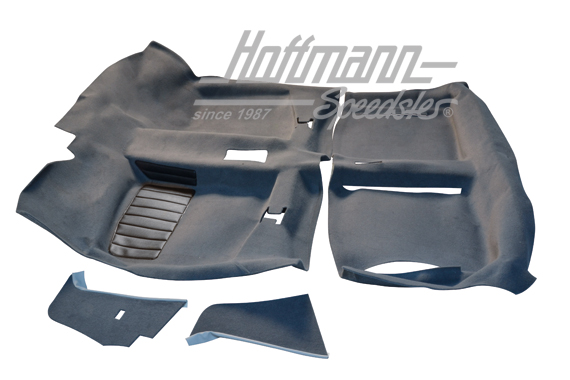 Kit moquettes, Golf 1, 2-portes, gris | CK5506P Grey carpet | 180-3005-18