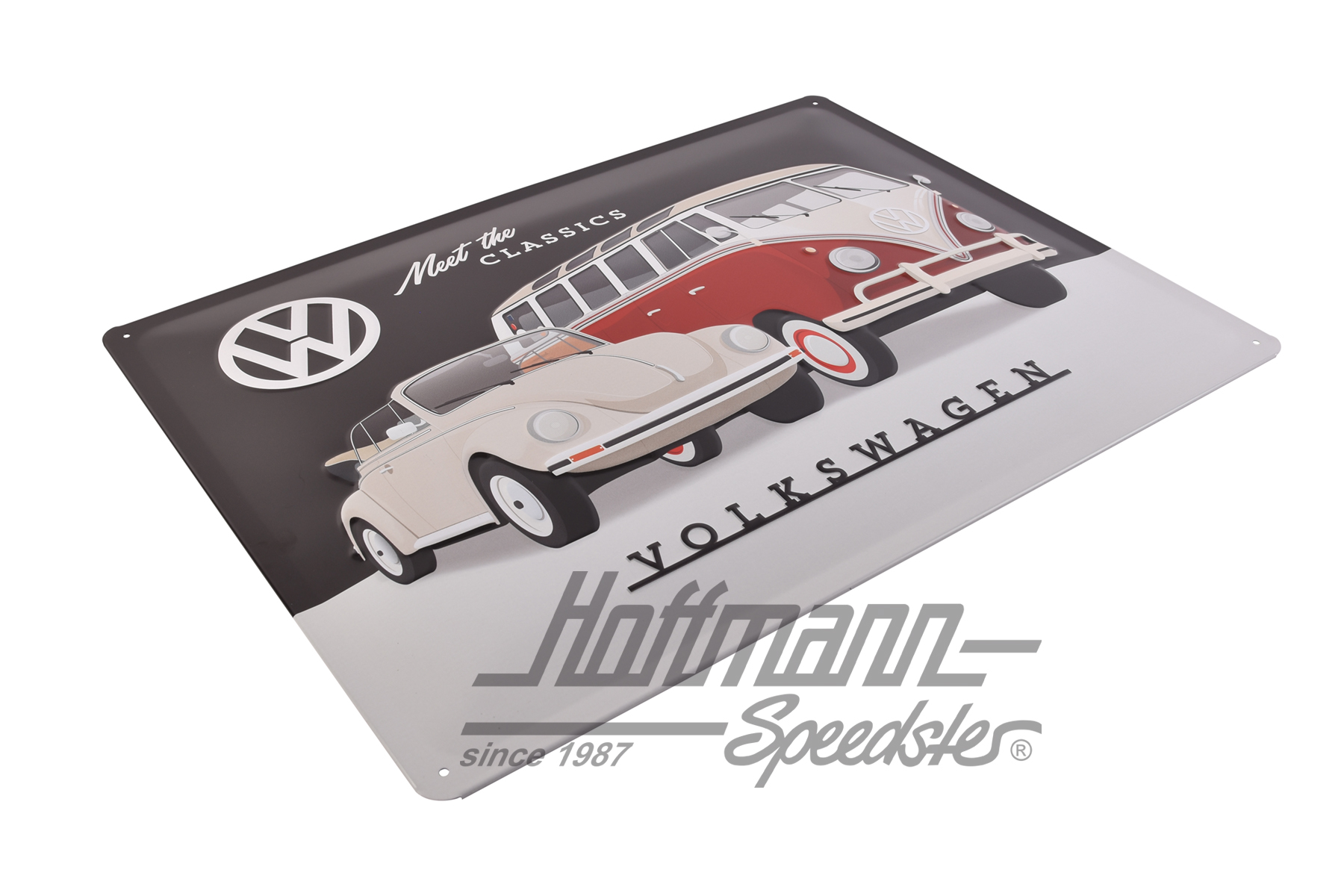 Plaque en tôle, 300x400mm, VW MEET THE ....                                                         