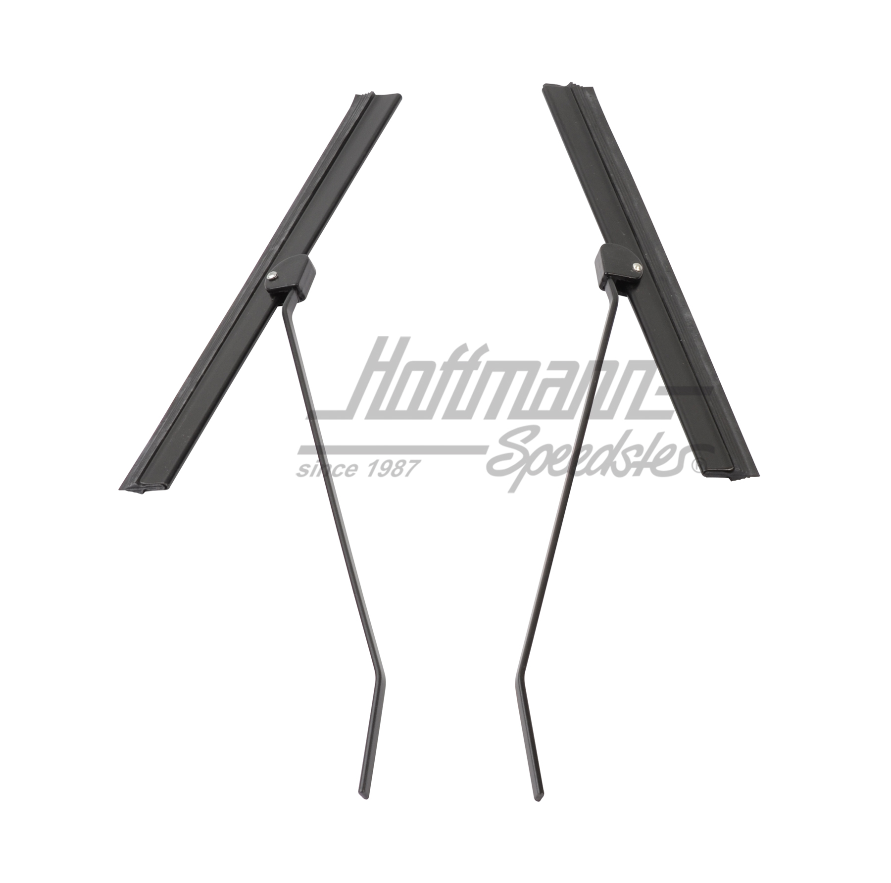 Bras d'essuie-glace, avec balais 185 mm, noirs | 111 955 421 AS | 020-4763-05