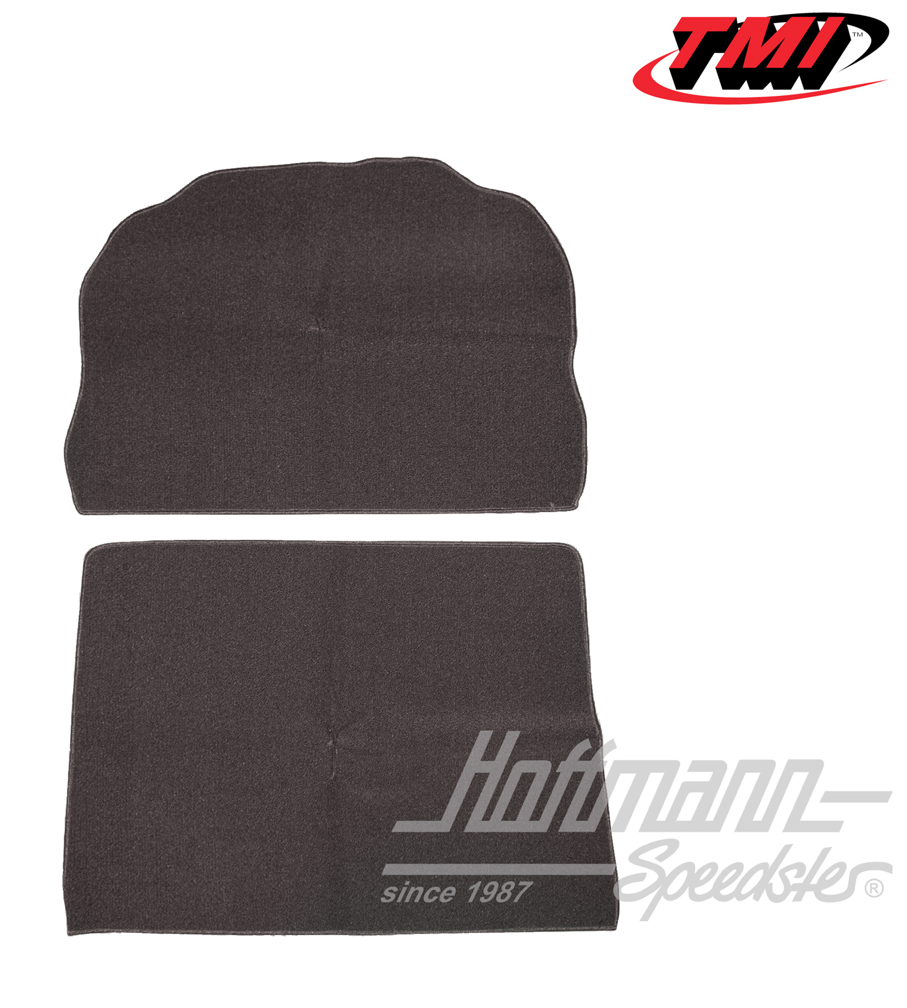 Tapis de coffre avant, noir, 1302 | 34-T1254-301 | 020-5354