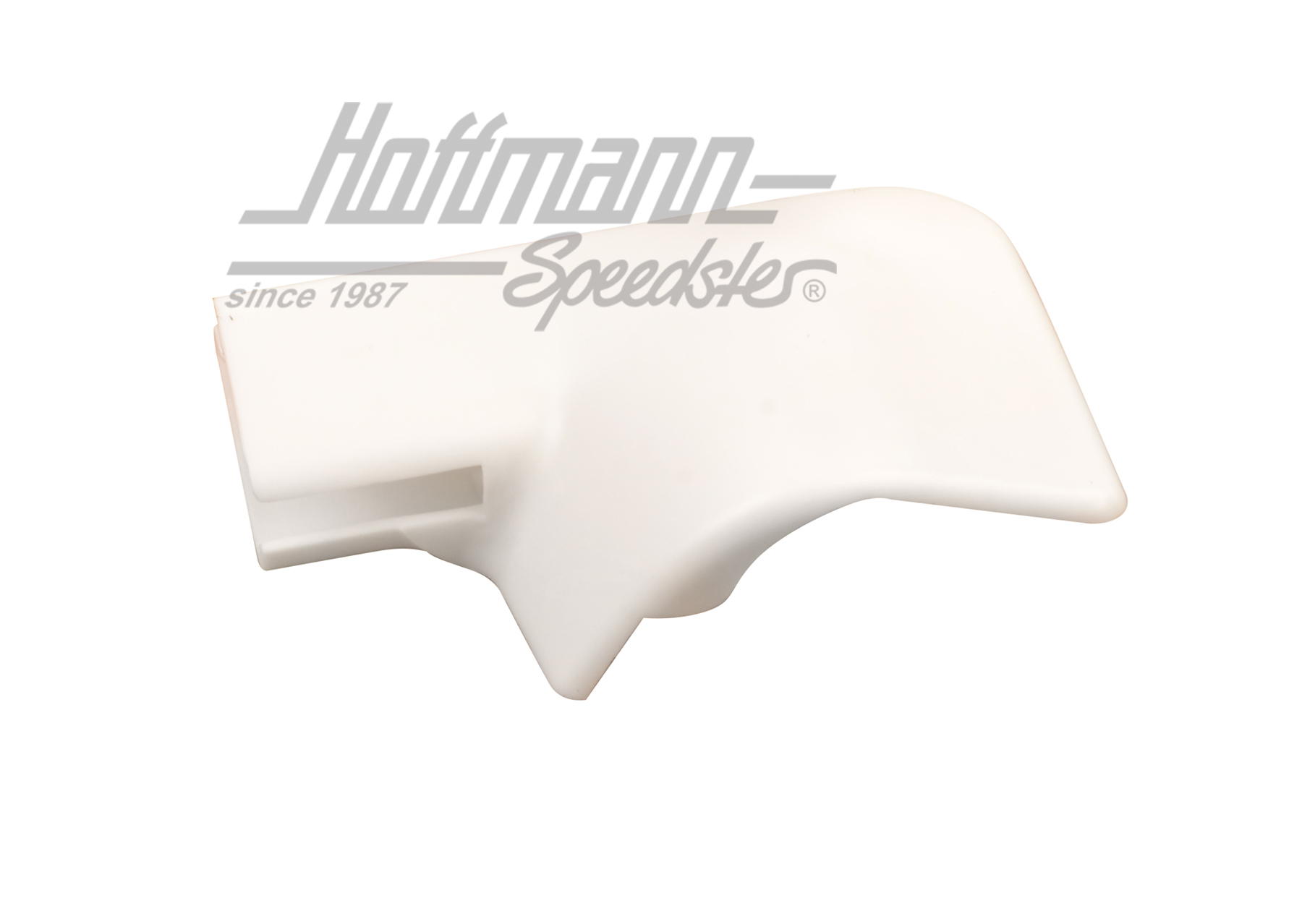 Cache, bourrelet, porte coulissante, gauche, blanc                                                  